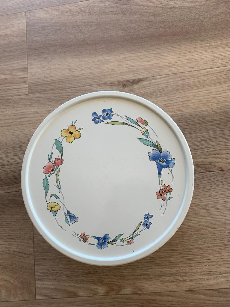 Te koop hoge koekjestrommel, Overige typen, Ophalen, Gebruikt