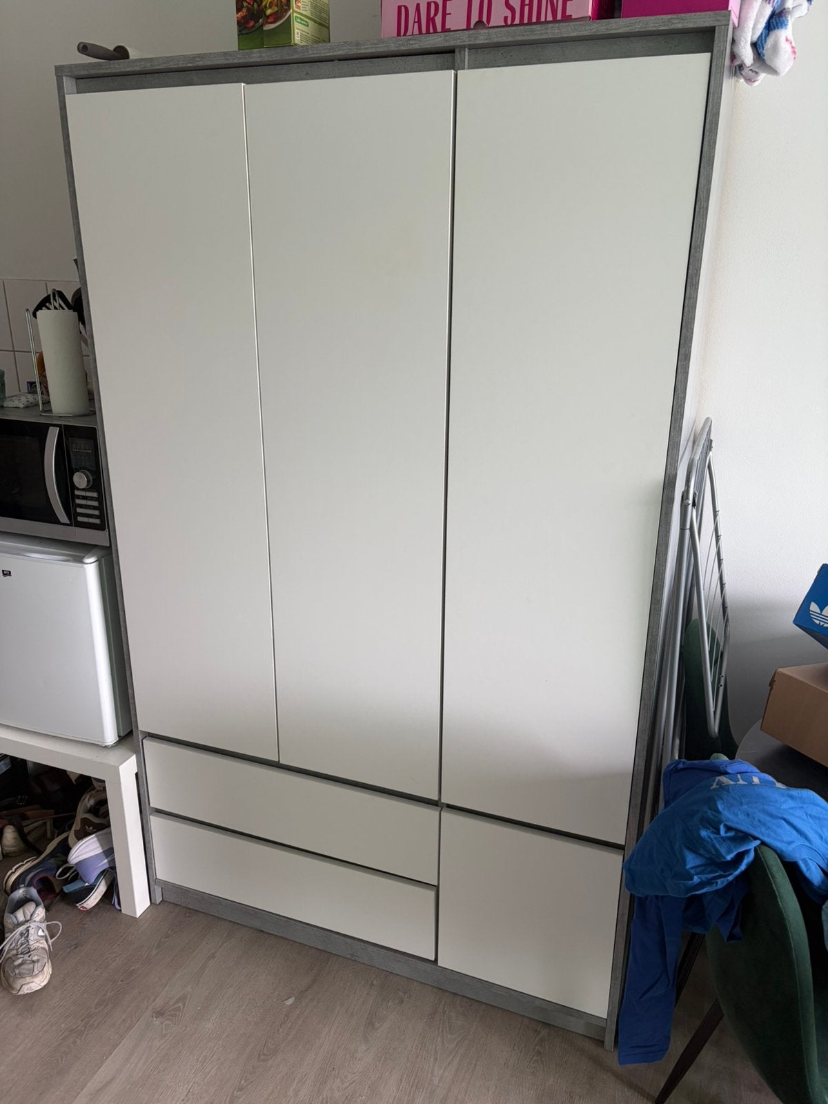 Kledingkast JYSK, Ophalen, 100 tot 150 cm, Zo goed als nieuw, 150 tot 200 cm