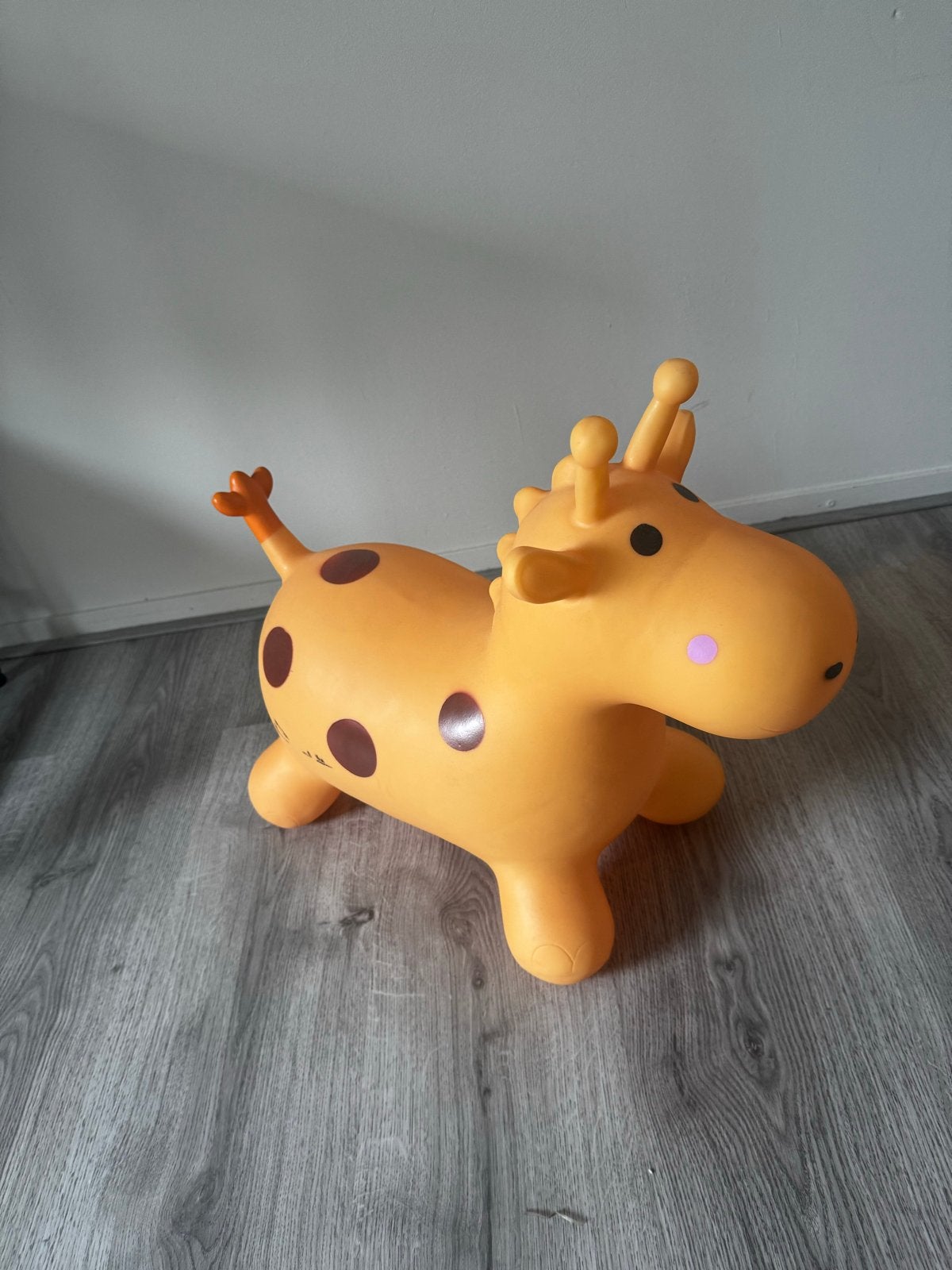 Opblaasbaar hobbel Giraffe Springdier - Zo goed als nieuw, Ophalen, Zo goed als nieuw, Overige typen