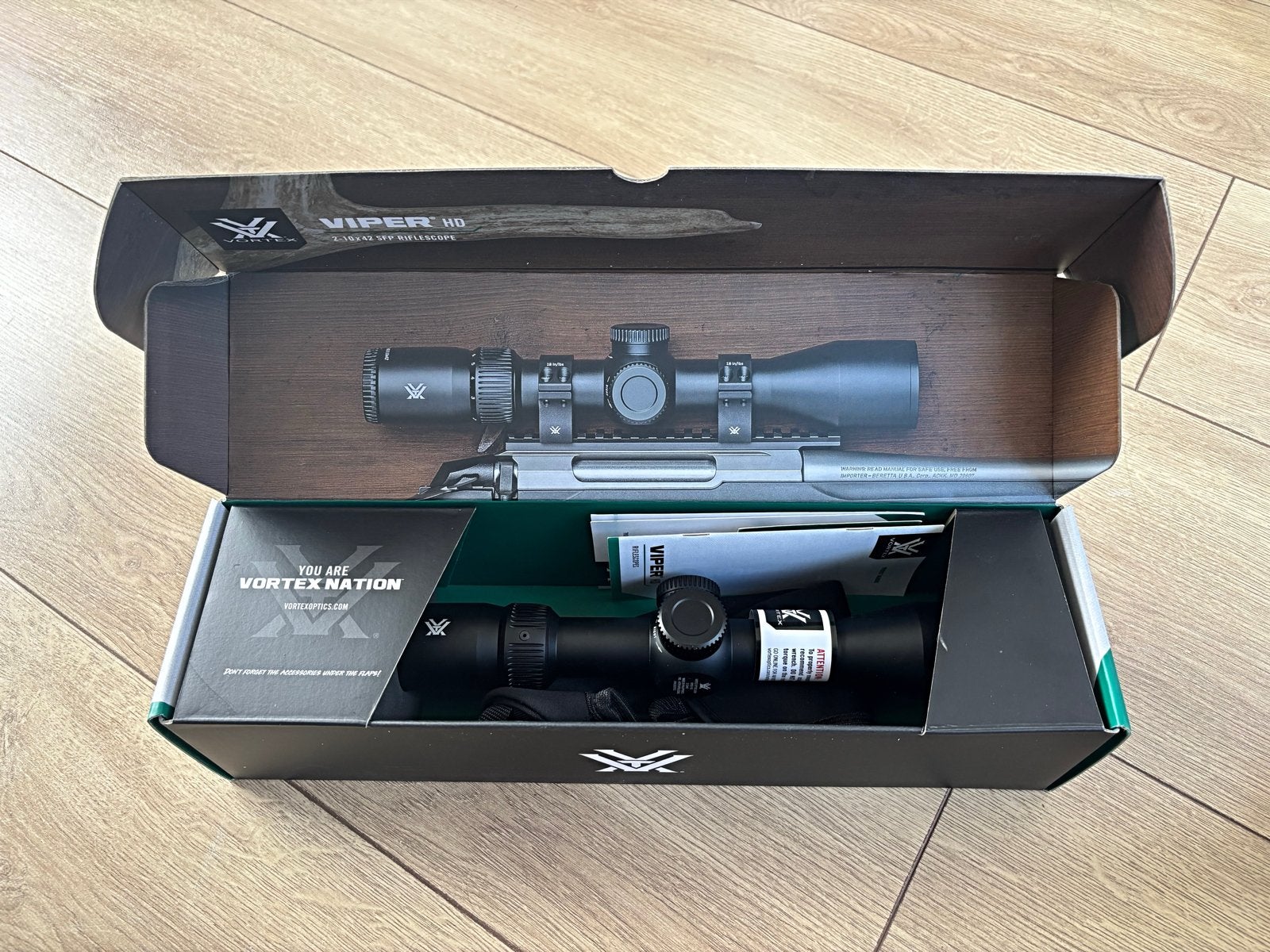 Vortex Viper HD 2-10x42 SFP Richtkijker Dead-Hold BDC, Ophalen of Verzenden, Nieuw