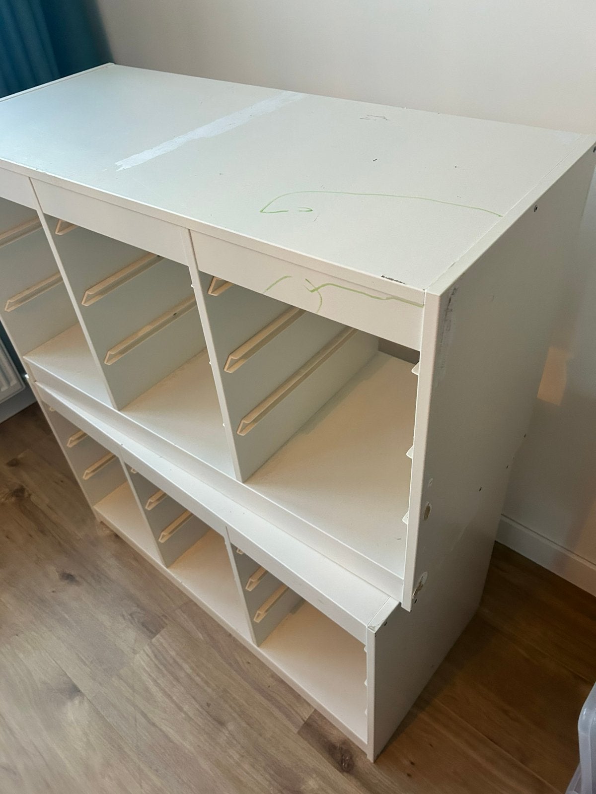 Kastjes ikea, Ophalen, Gebruikt