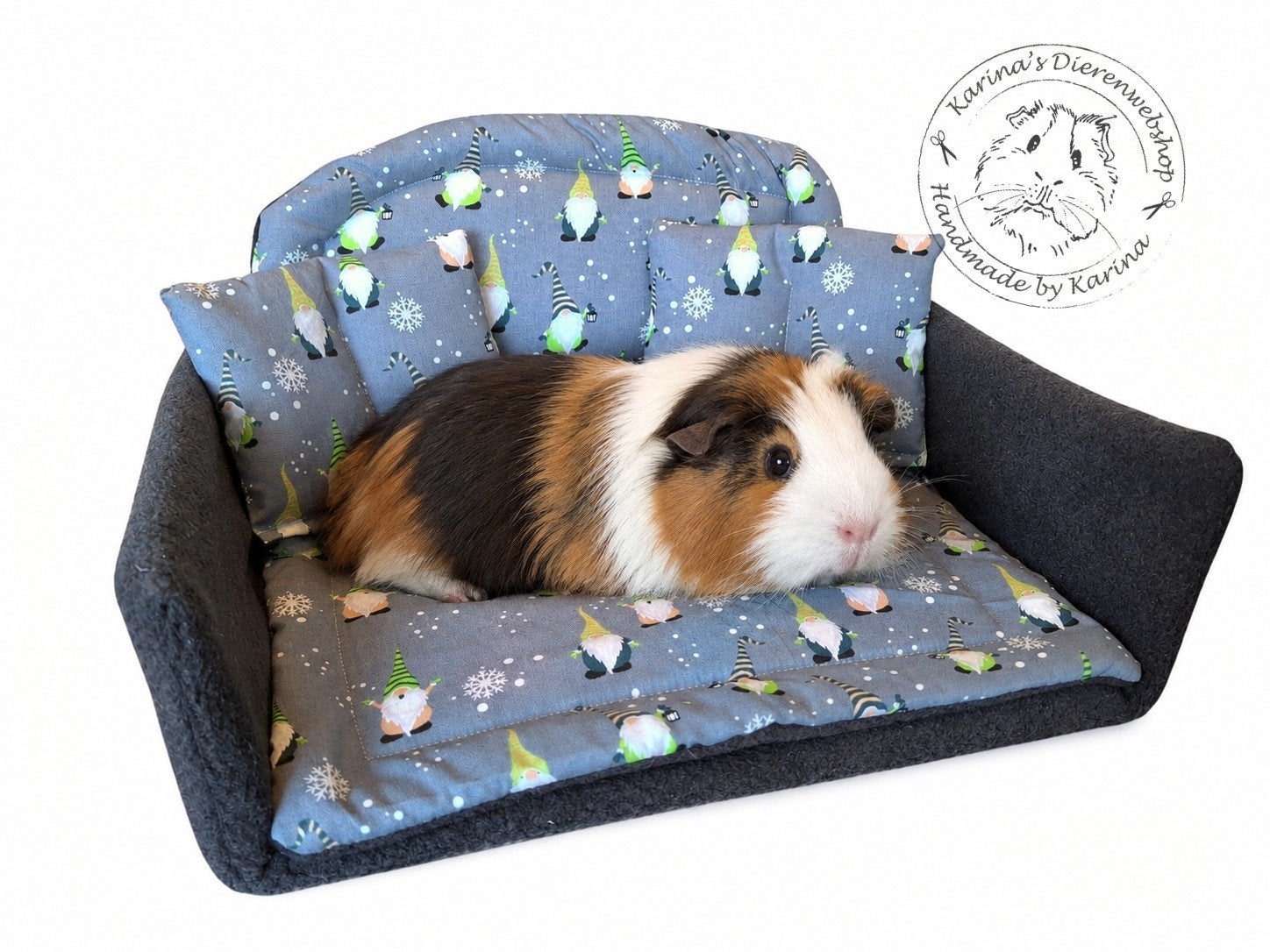 lounge bed voor cavia's NIEUW  HANDGEMAAKT, Www.Karinasdierenwebshop.nl, Www.Karinasdierenwebshop.nl, Overige typen, Nieuw