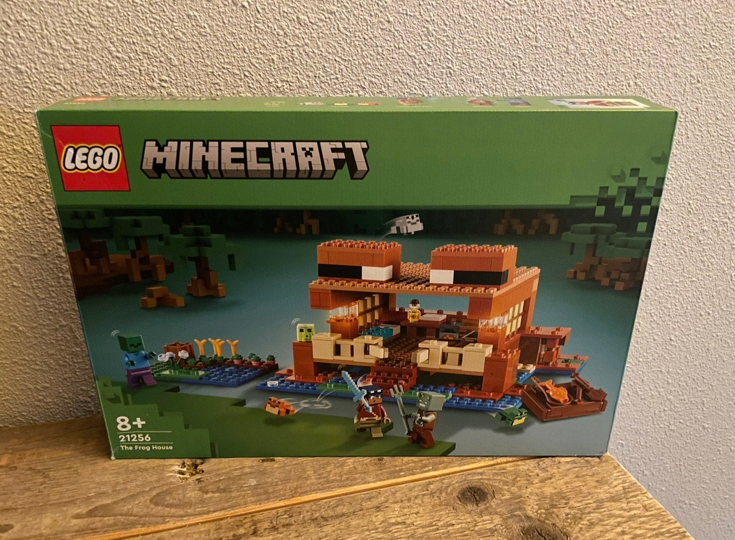 Lego Minecraft, 21256, the Frog House, het Kijkerhuis, Minecraft, Lego, Ophalen of Verzenden, Zo goed als nieuw