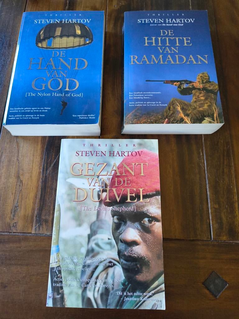 Steven Hartov, David Baldaci, Karin Slaughter, Tom Clancy ea, Ophalen of Verzenden, Gelezen, Steven Hartov, Wereld overig