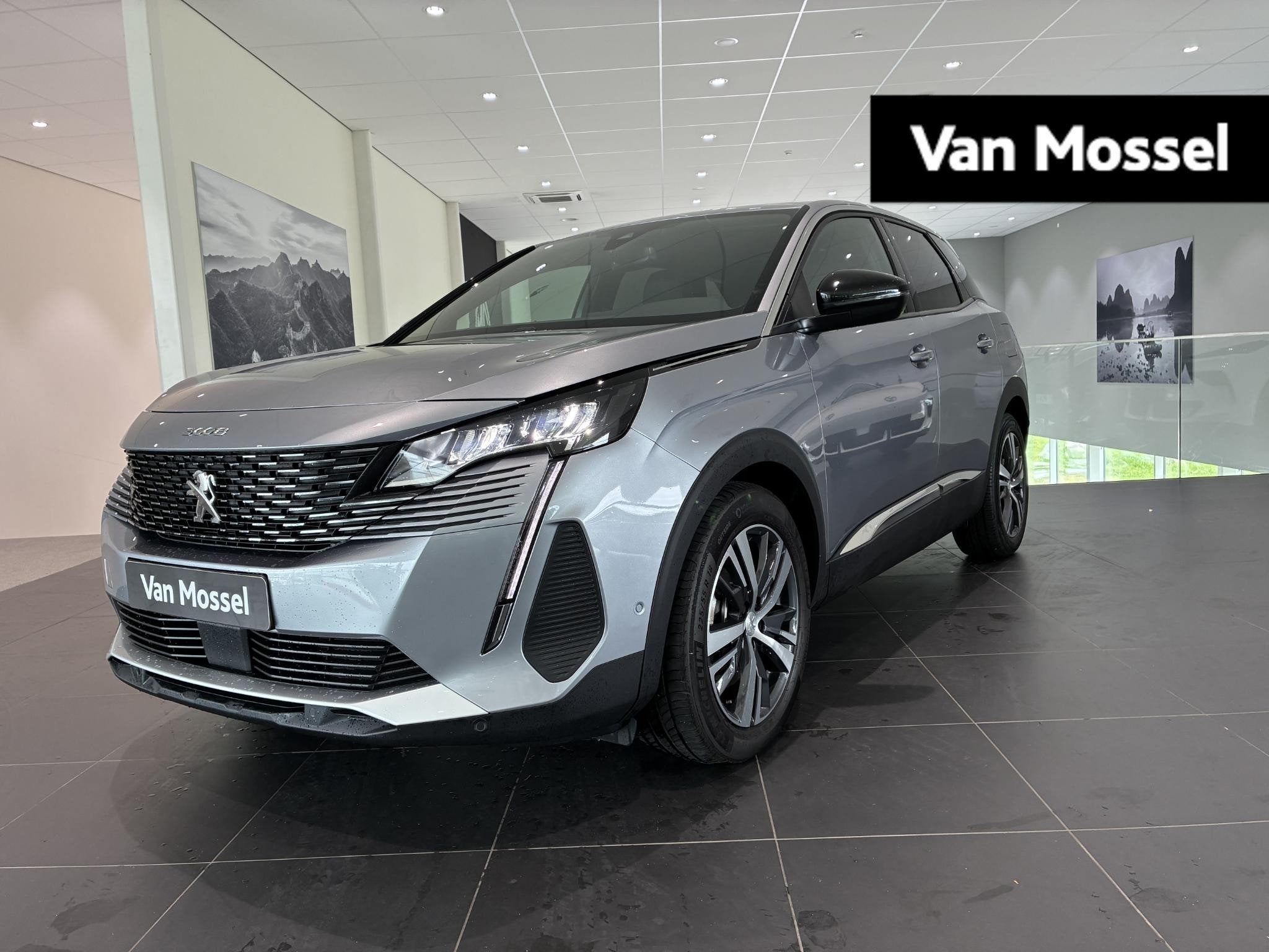 Peugeot 3008 1.6 HYbrid 225 Allure, Auto's, 12 maanden, Euro 6, Leder en Stof, Plug-in hybride