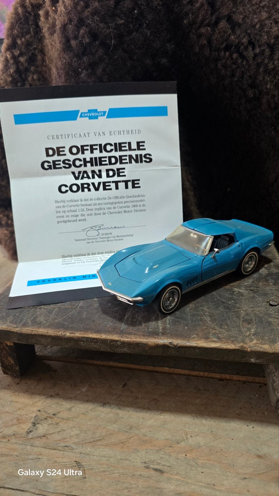 A21 > Chevrolet Corvette uit 1968 (C3 Stingray)
( Franklin M, Ophalen of Verzenden
