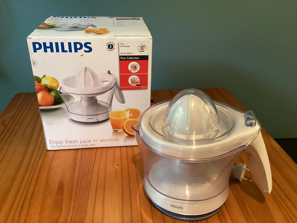 Philips Citrus Pers,Zie Foto’s.    ((Ophalen)), Minder dan 1 liter, Ophalen, Gebruikt