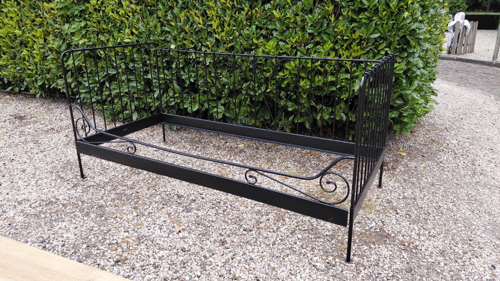 IJzere bed, Antiek en Kunst, Antiek | Meubels | Bedden, Ophalen