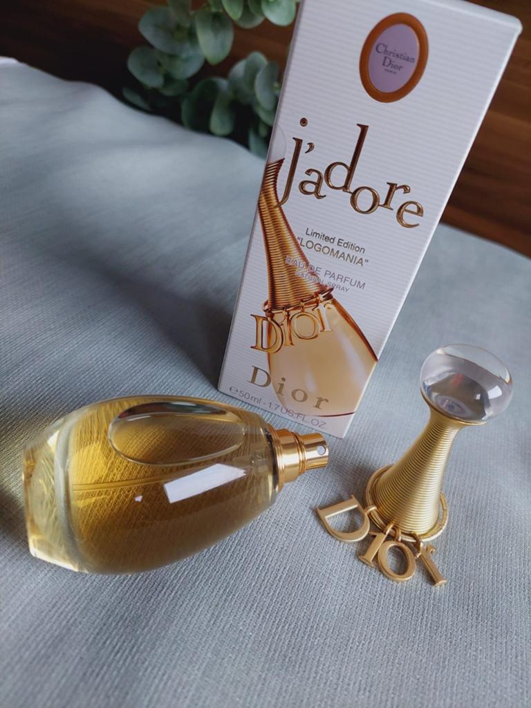 Collector's item - J'adore 'Logomania' 50ml. EdP, Ophalen of Verzenden, Nieuw, Parfumfles, Gevuld