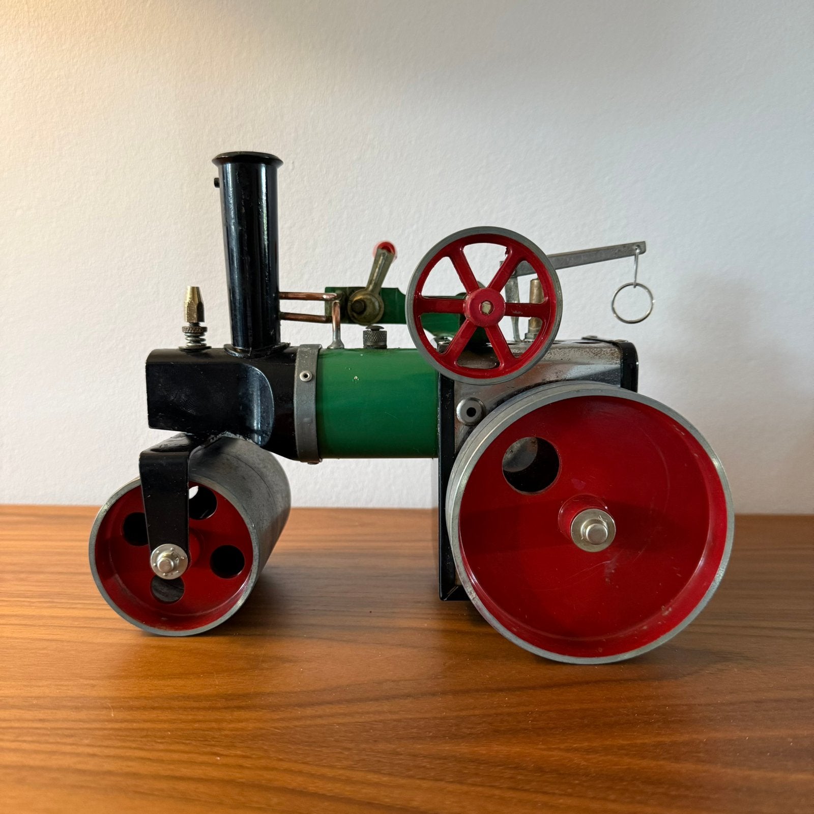 Miniatuur stoomwals, Mamod SR1a, vintage, jr 60/70, Hobby en Vrije tijd, Ophalen of Verzenden, Zo goed als nieuw, Groter dan 1:32