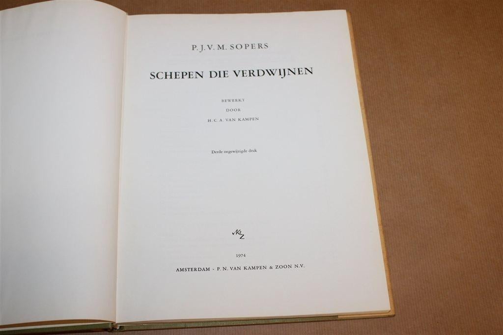 Schepen die Verdwijnen — Nederlandse Scheepstypen 1974, Gebruikt, -, -, Ophalen of Verzenden