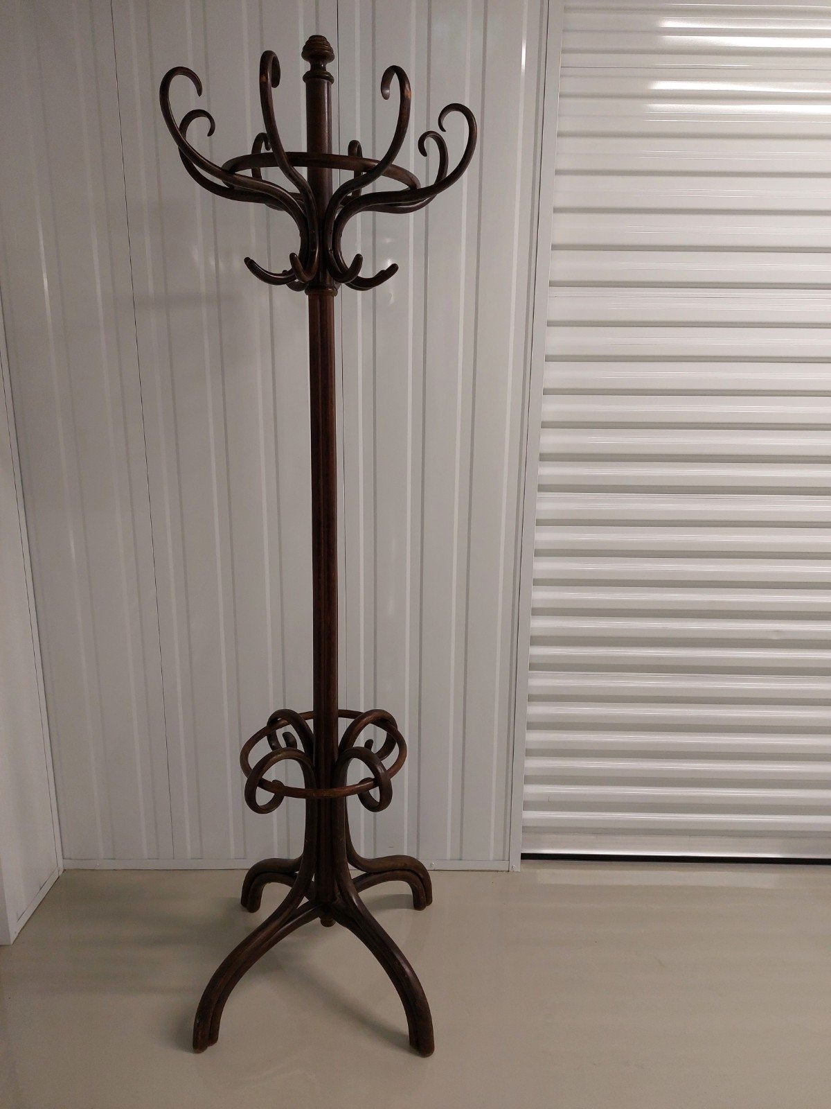 Originele antieke grote Thonet  8 haak staande kapstok, Huis en Inrichting, Woonaccessoires | Kapstokken, Gebruikt, Ophalen of Verzenden
