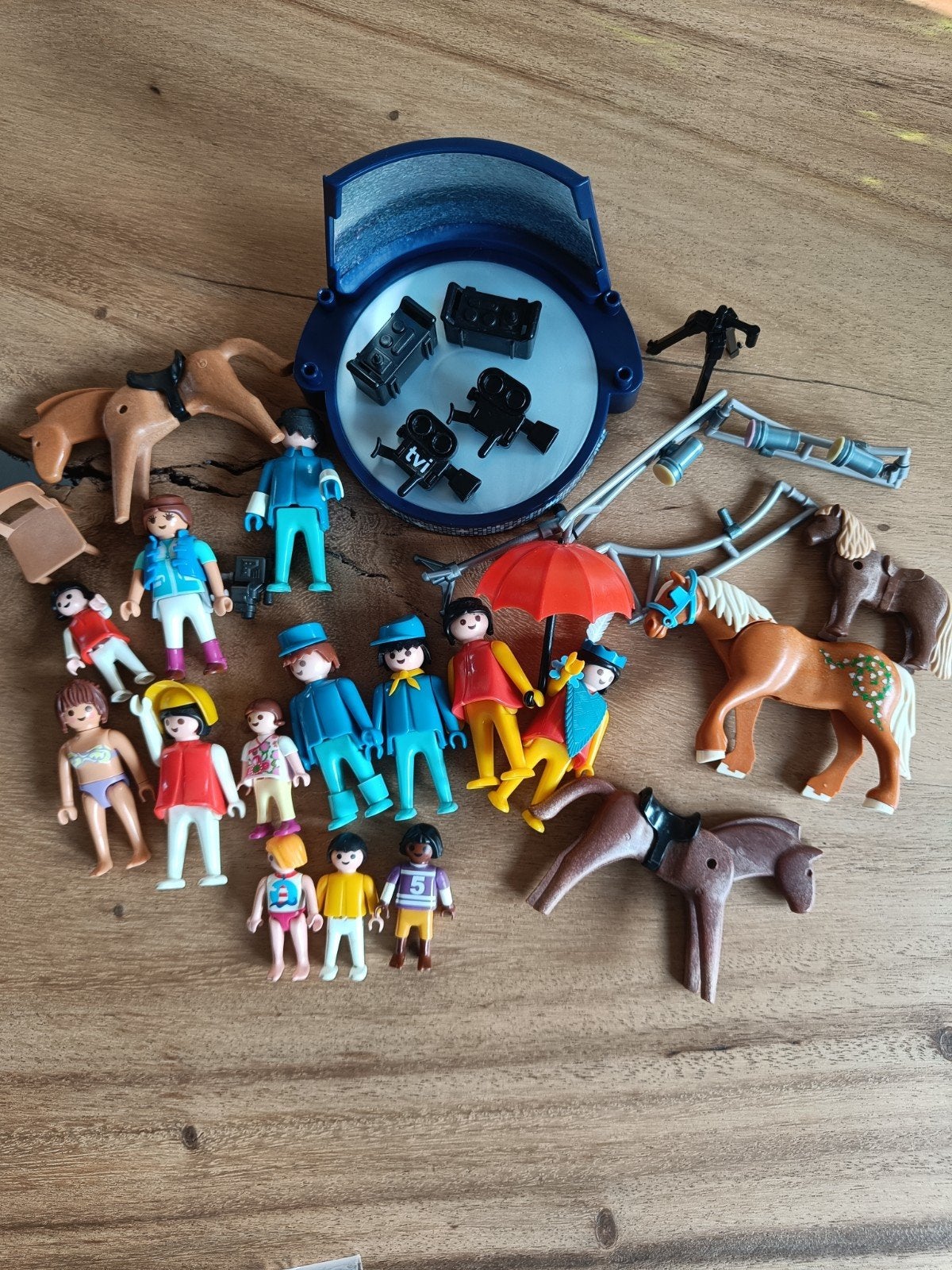 Collectie playmobil poppetjes, coaching/familie opstelling, Ophalen of Verzenden, Zo goed als nieuw, Los playmobil