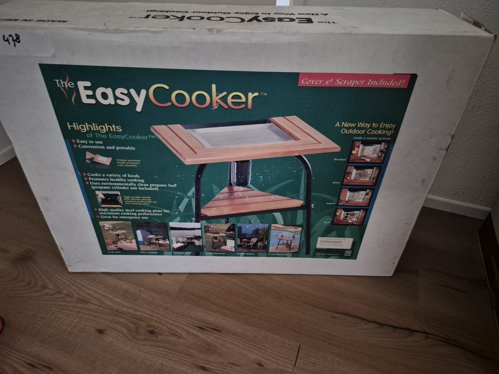 Easy cooker grill meubel nieuw in doos., Ophalen of Verzenden, Nieuw