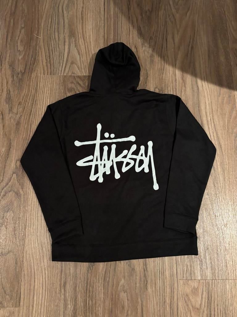 Stüssy Trui Zwart Maat M - Heren Hoodie, Kleding | Heren, Truien en Vesten, Ophalen of Verzenden, Zo goed als nieuw, Maat 48/50 (M)