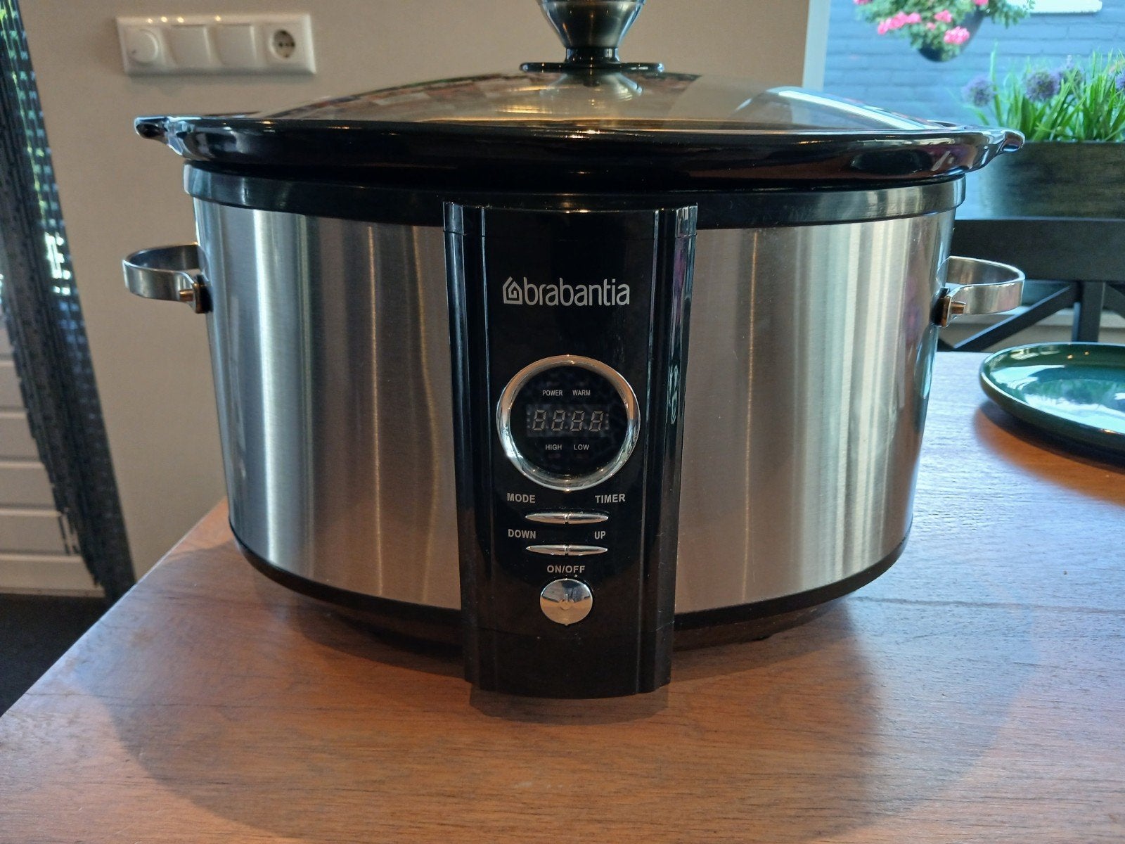 Slowcoocker 6,5 L BRANBANTIA, Verzenden, Timer, Zo goed als nieuw