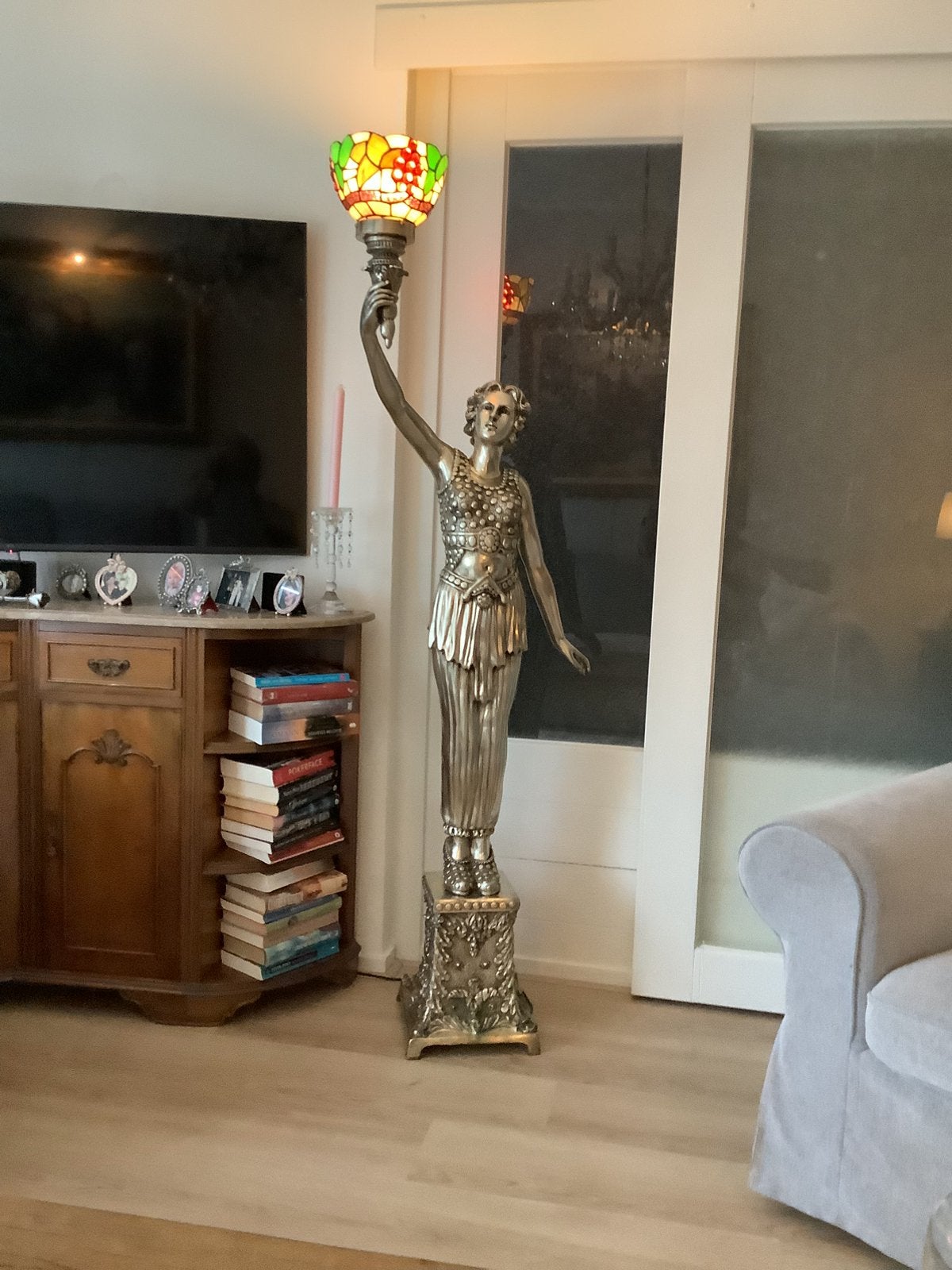 Staande lamp, Ophalen, Gebruikt