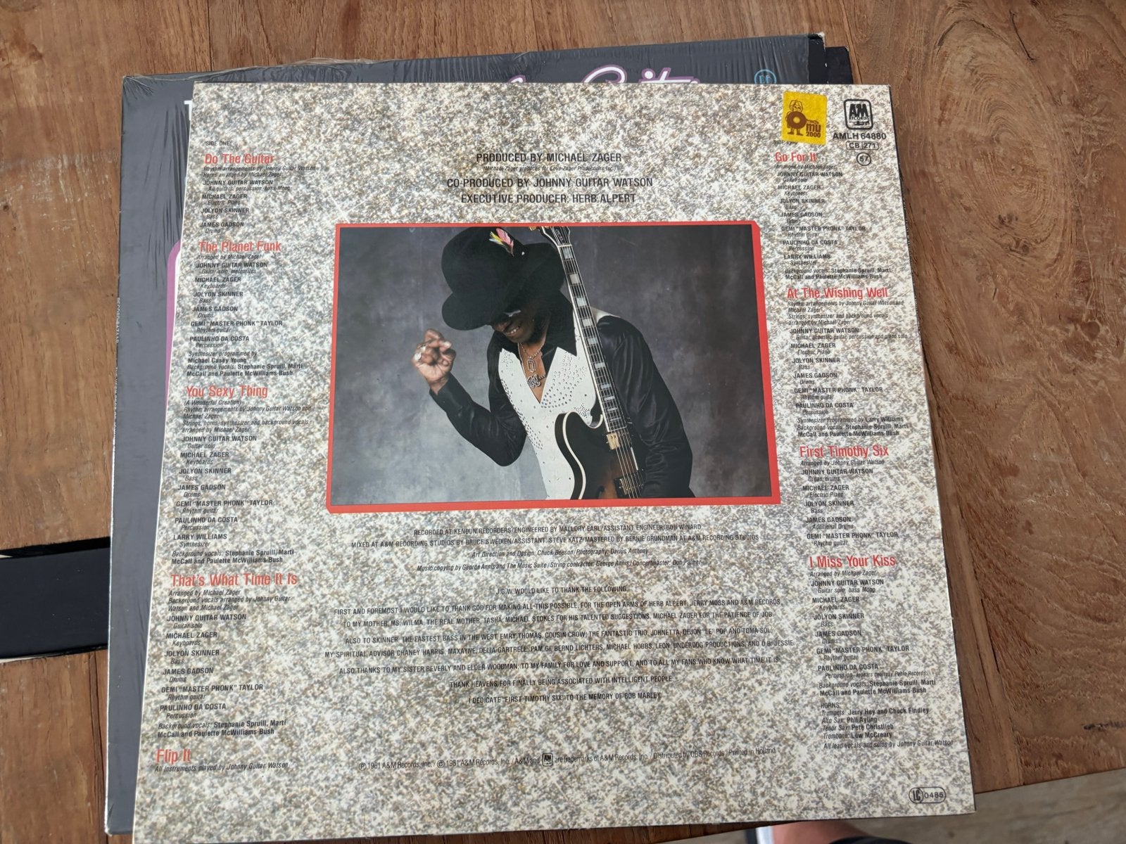 Johnny Guitar Watson - That's What Time It Is LP, Ophalen, LP, Gebruikt, Funk