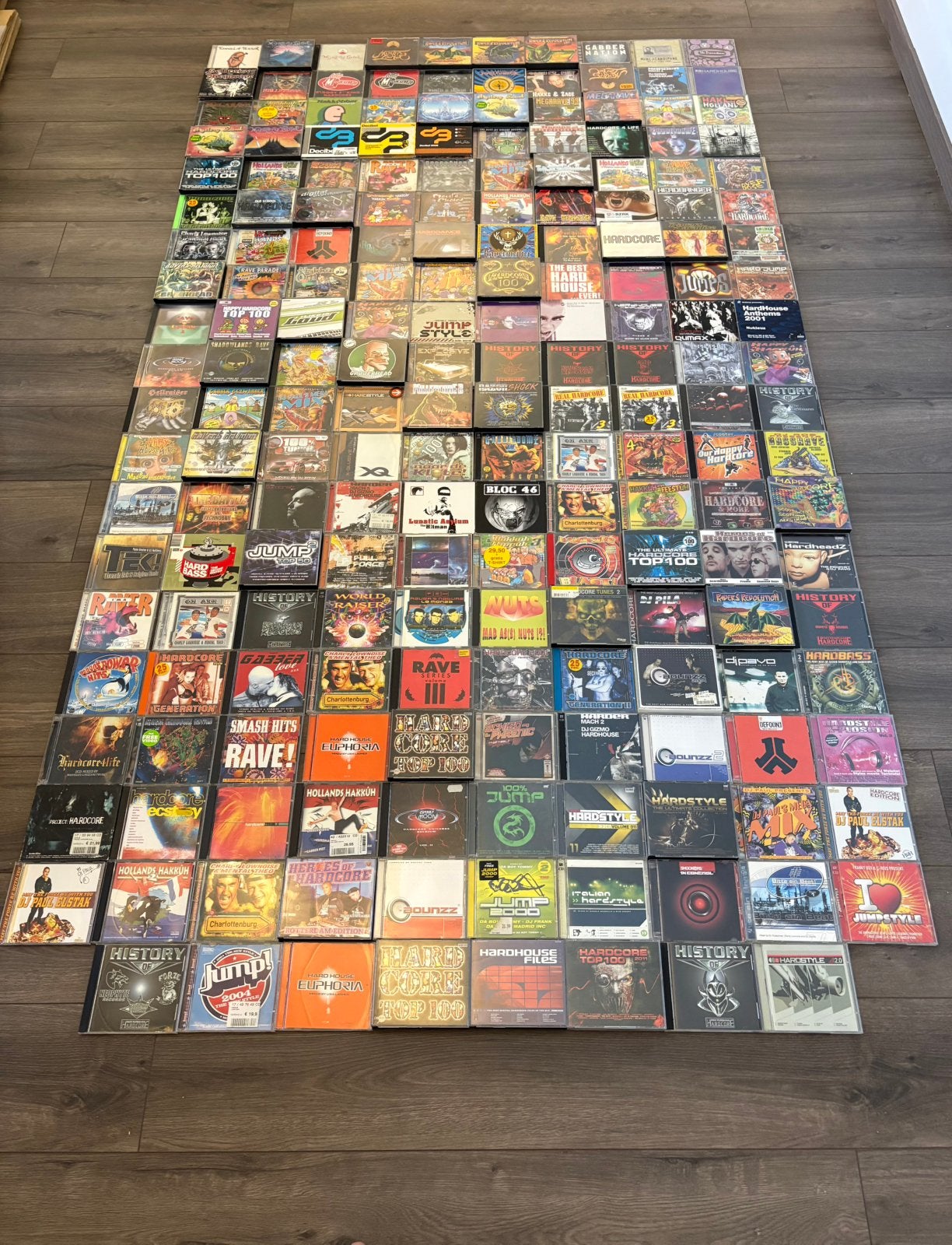 198x Hardcore, Jump, Hardstyle, Cd's en Dvd's, Cd's | Dance en House, Ophalen, Gebruikt, Hardcore