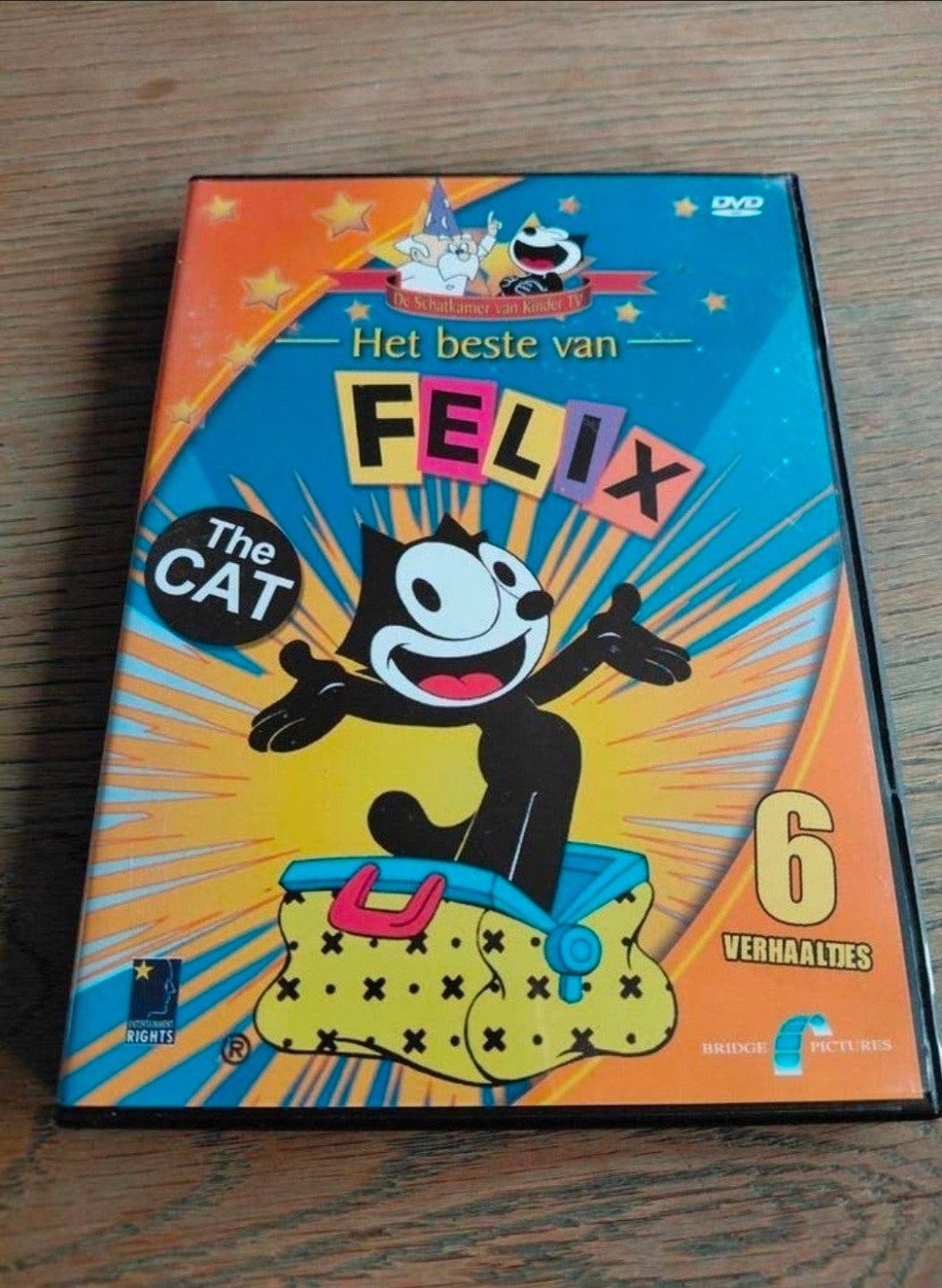 Het Beste van Felix de Kat dvd. 6 verhaaltjes. Felix Cat., Gebruikt, Tekenfilm, Ophalen of Verzenden, Alle leeftijden