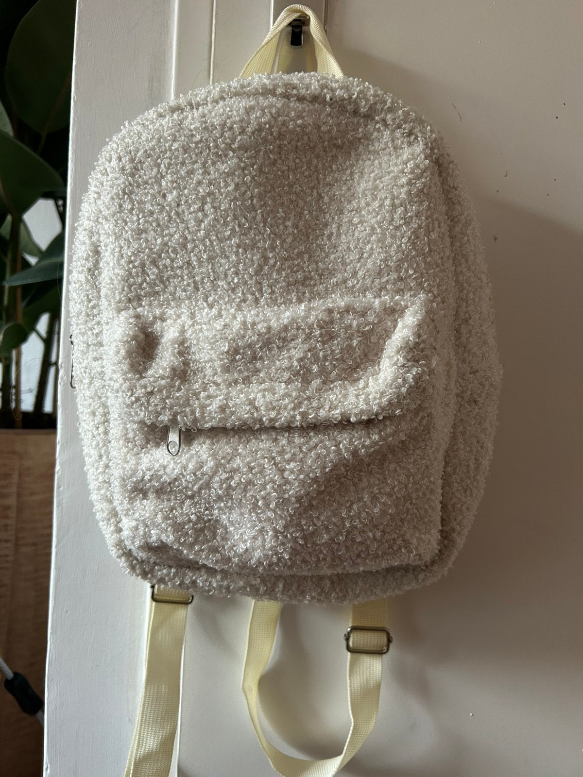 Teddy rugzakje crème, Overige merken, Minder dan 30 cm, 25 tot 40 cm, Ophalen of Verzenden