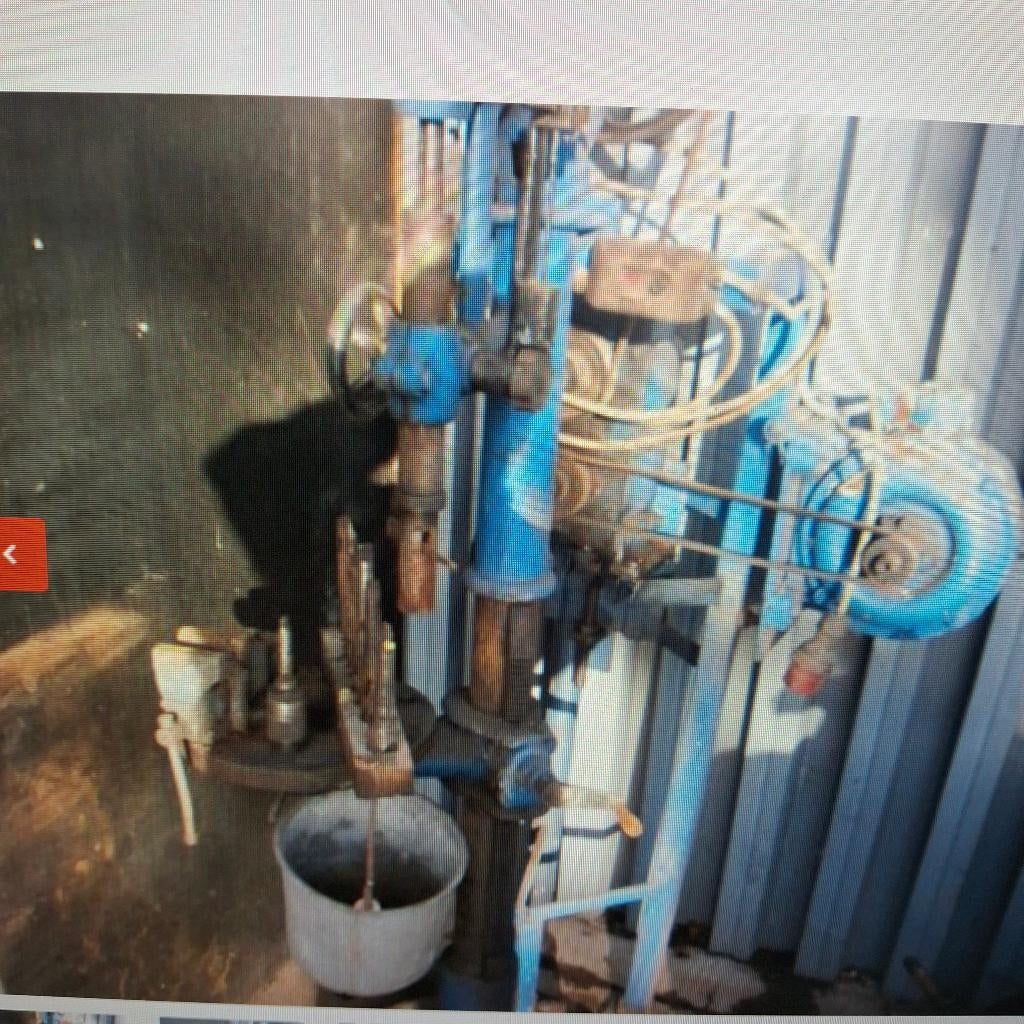 zware Kolomboormachine kolomboor traploos 380 v, Doe-het-zelf en Verbouw, Gereedschap | Boormachines, Ophalen, Gebruikt, Kolomboormachine