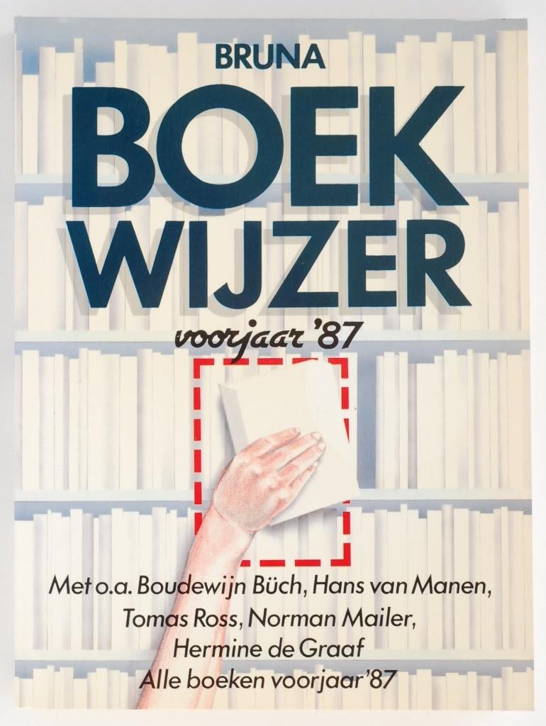 Bruna boekwijzer voorjaar 1987, Boeken, Verzenden, Zo goed als nieuw, Nederland