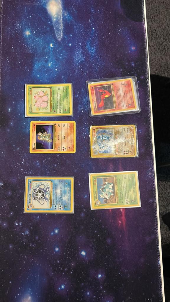 Vintage Pokémon kaarten - Diverse zeldzame exemplaren, Ophalen of Verzenden, Gebruikt, Meerdere kaarten