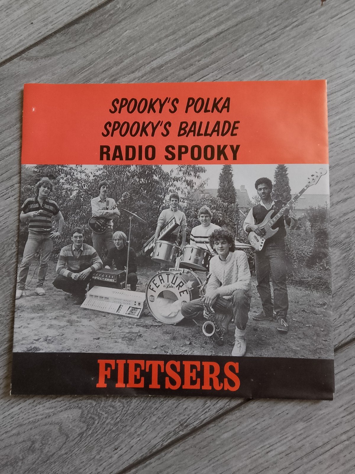 Fietsers - Spooky's Polka / Spooky's Ballade (7 inch vinyl), Ophalen of Verzenden, Zo goed als nieuw, 7 inch, Levenslied of Smartlap