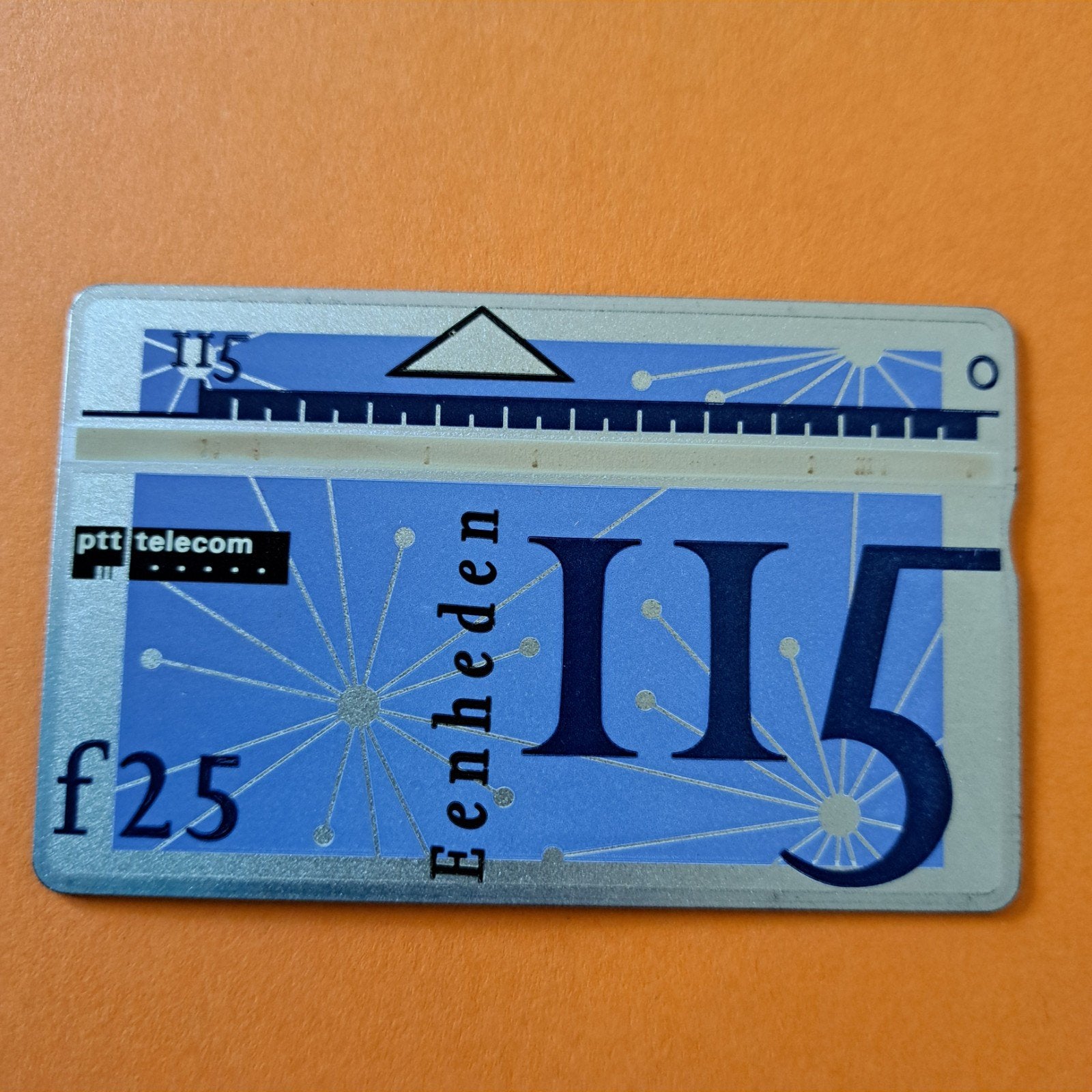 PTT Telecom telefoonkaart f25 Eenheden 115, Verzamelen, Telefoonkaarten, Ophalen of Verzenden, Nederland