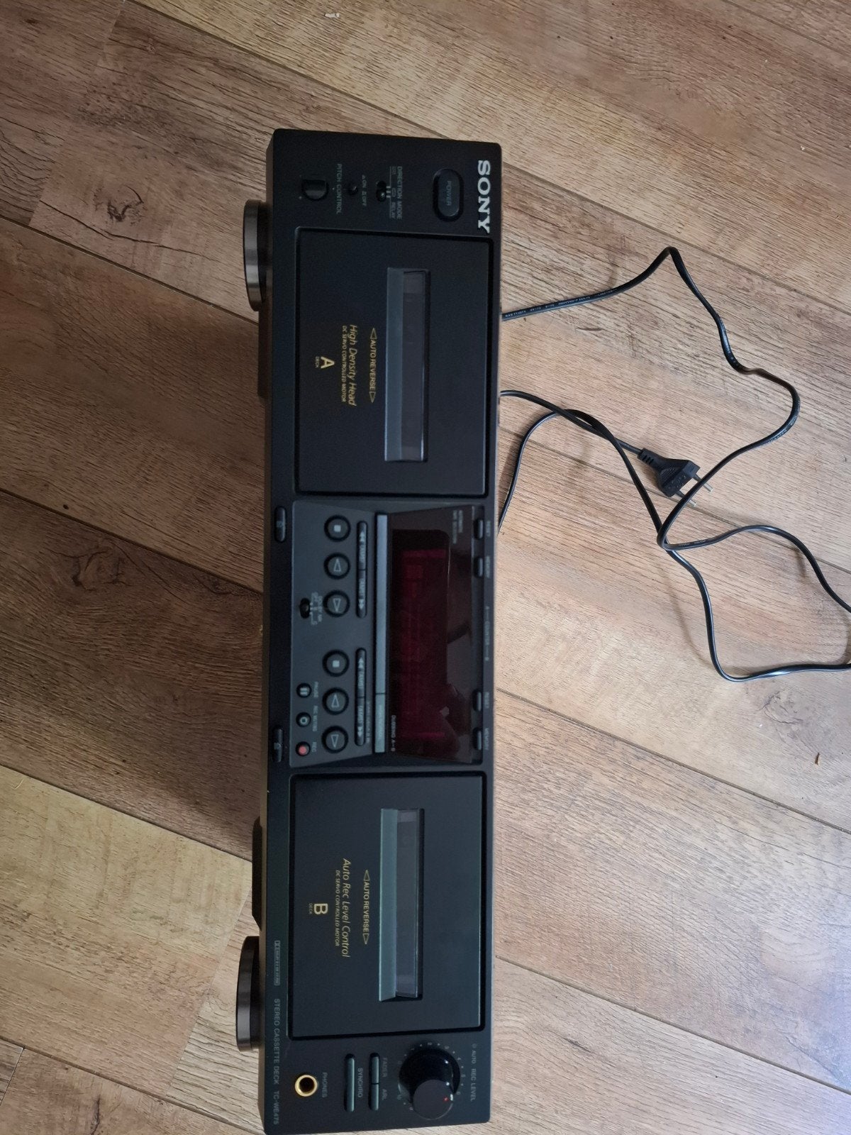 Sony TC-WE475 Dubbel Cassettedeck - Uitstekende Staat, Verzenden, Dubbel, Sony, Auto-reverse