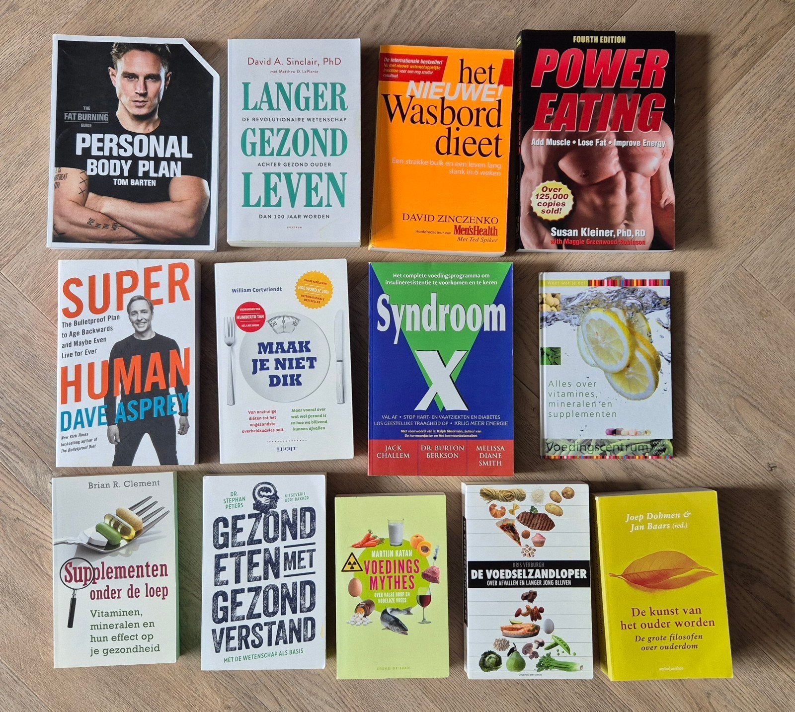 13 boeken over gezondheid en voeding, samen voor 35 euro, Ophalen of Verzenden, Zo goed als nieuw