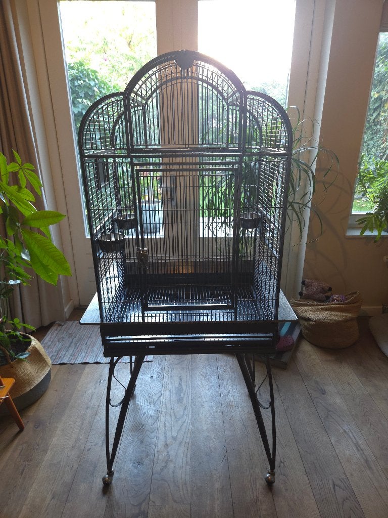 Mooie Montana Havana vogelkooi zoekt nieuw thuis, Ophalen, Zo goed als nieuw, Metaal, Vogelkooi