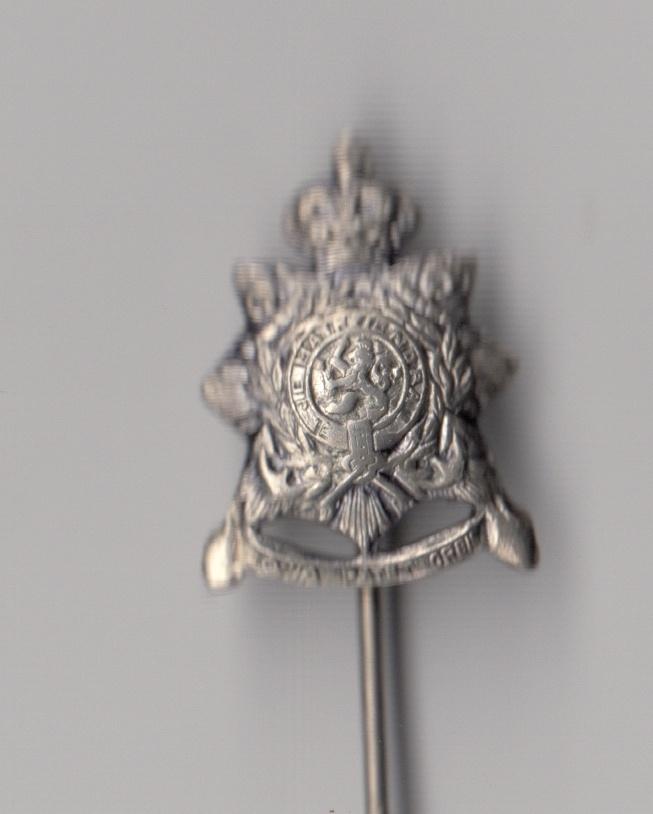 Korps Mariniers embleem open speldje, Niet vindbaar, Niet vindbaar, Marine, Nederland