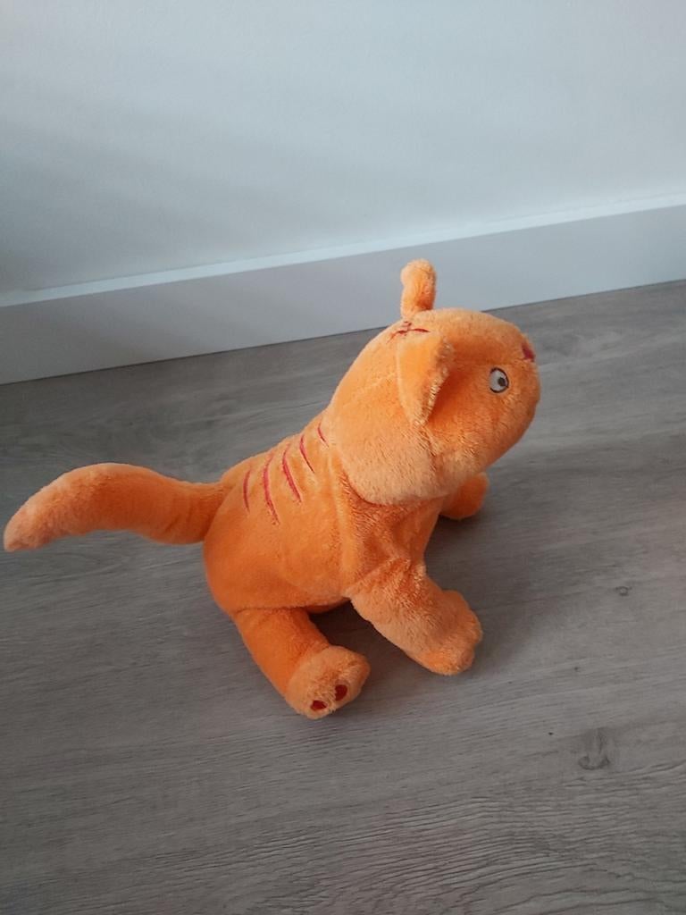 Kleine Dikkie dik knuffel, Ophalen