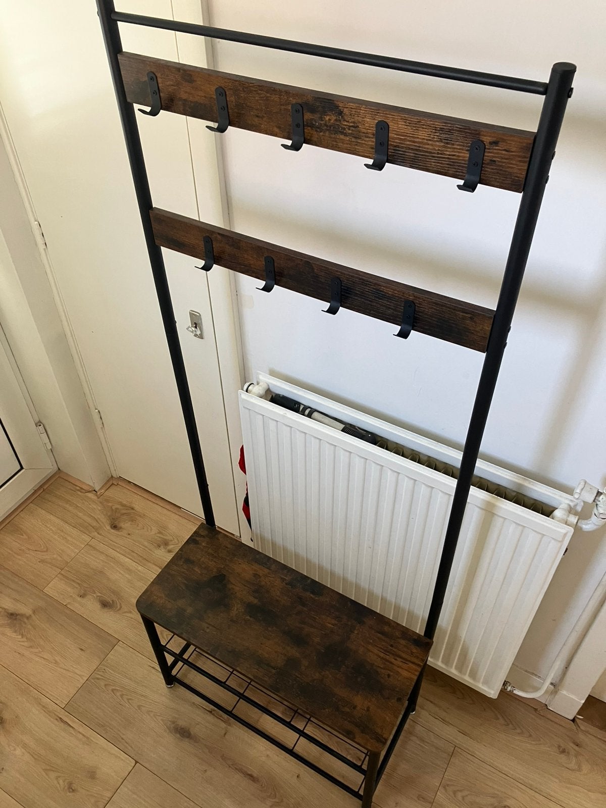 Kapstok met schoenenrek, Huis en Inrichting, Zo goed als nieuw, Metaal, 150 tot 200 cm, Ophalen