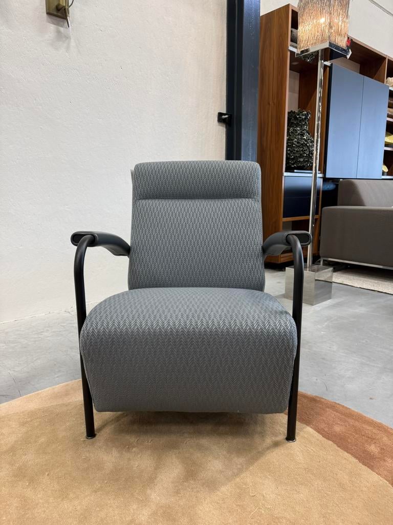 2 nieuwstaat Leolux Scylla Fauteuil Hoog Design stoel Stof, Huis en Inrichting, Leolux, Harvink Jori Rolf Benz Design on Stock Eyye Montis Gispen