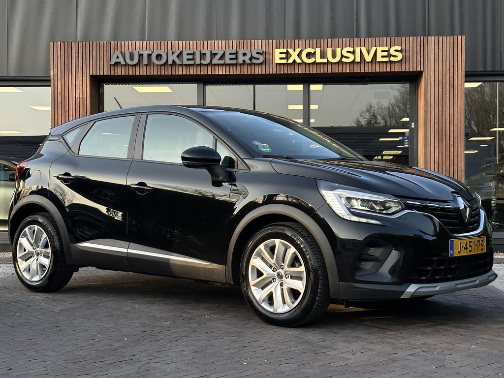 Renault Captur 1.0 TCe 100 Bi-Fuel Zen LPG Airco Cruise 17"L, Auto's, Renault, Voorwielaandrijving, Gebruikt, Euro 6, Zwart