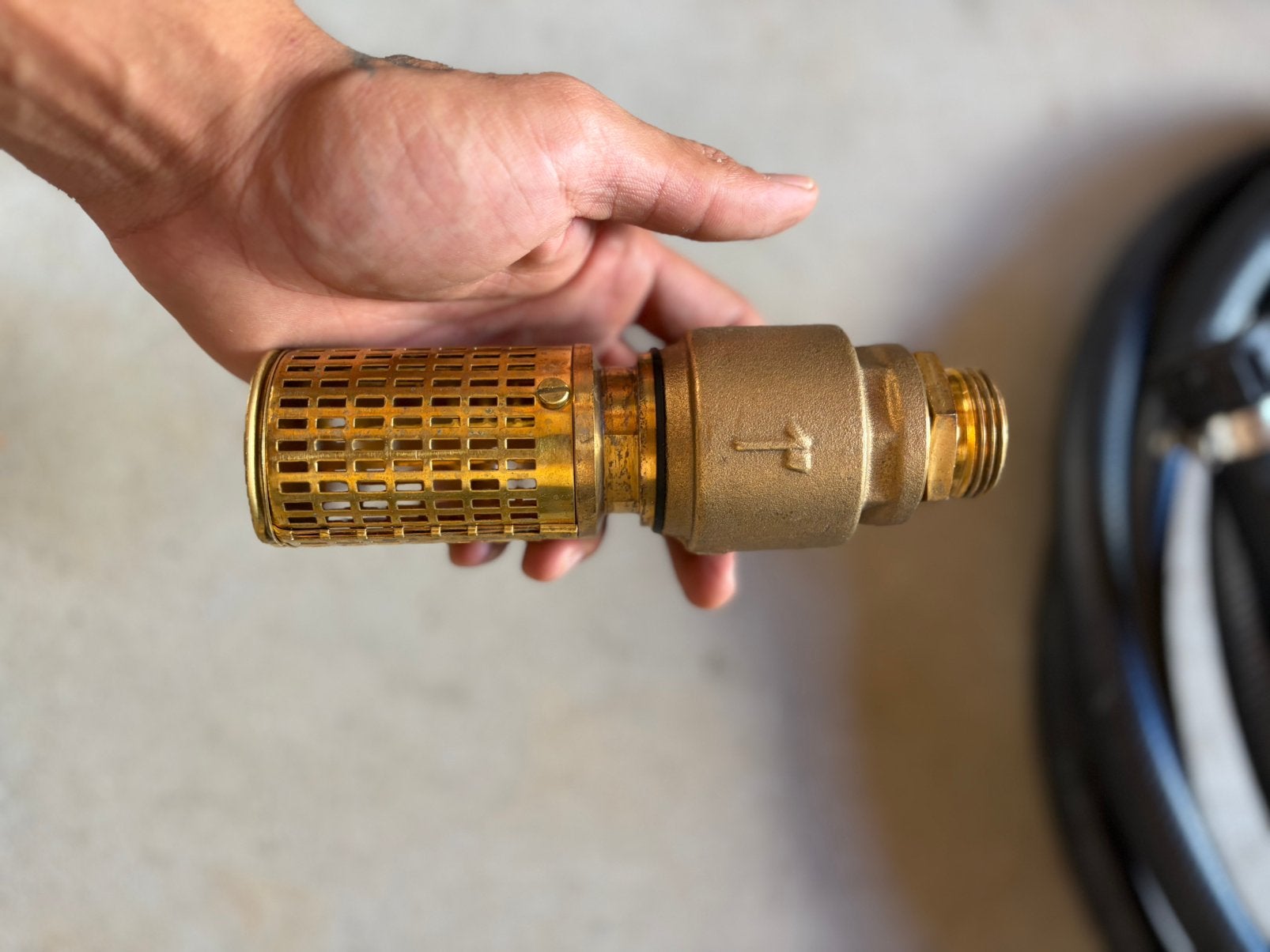 Kärcher Watertoevoerslang met Messing Zuigfilter, Tuin en Terras, Ophalen of Verzenden, Zo goed als nieuw