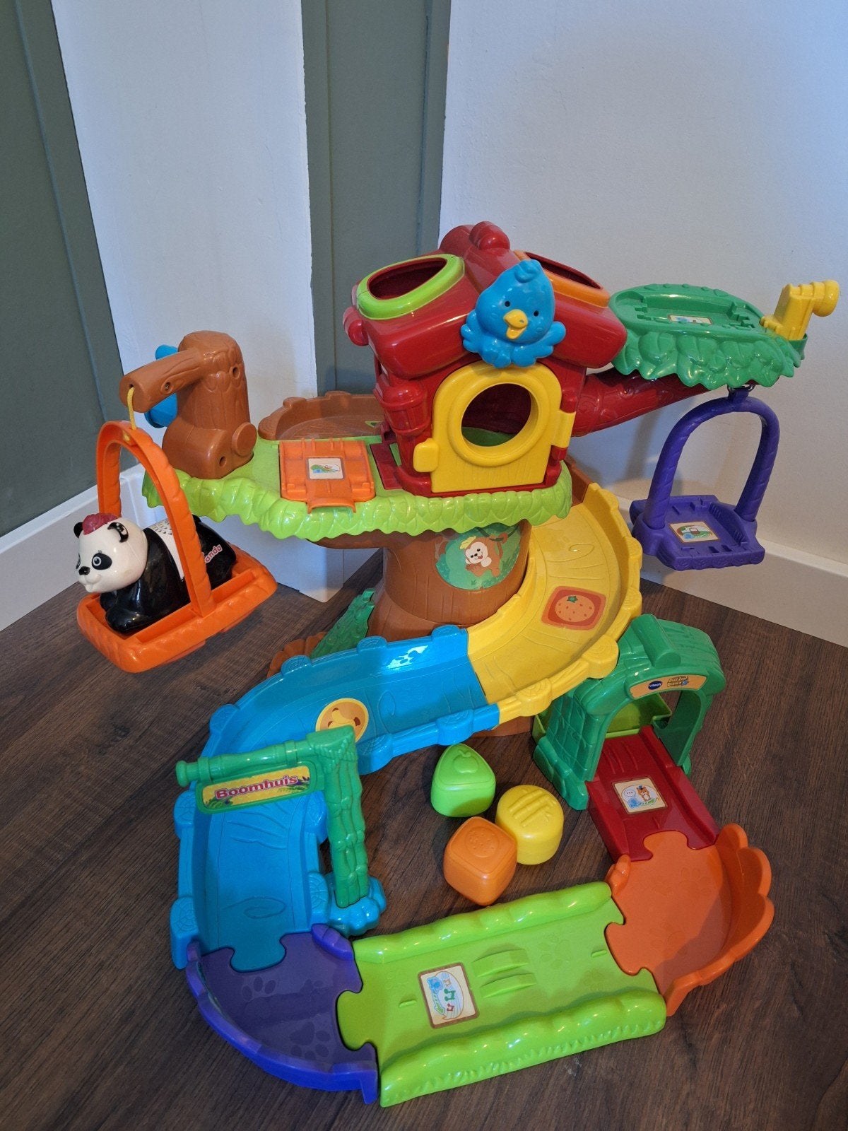 Zoef Zoef Dieren Boomhut / Boomhuis, Kinderen en Baby's, Speelgoed | Babyspeelgoed, Ophalen, Zo goed als nieuw