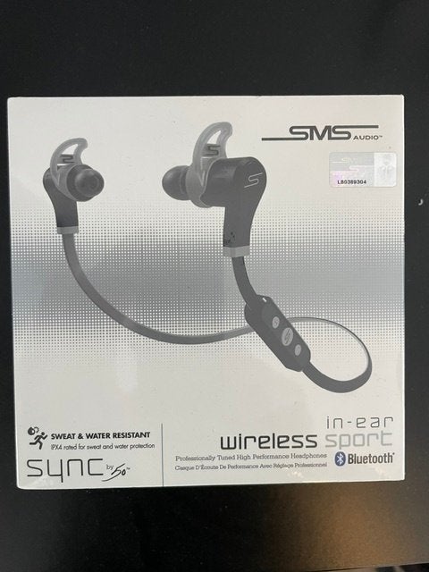 SMS Audio koptelefoons In-Ear Wireless Sport Headphone, Audio, Tv en Foto, Koptelefoons, Overige merken, In-ear, Bluetooth, Nieuw