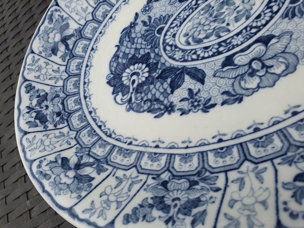 Wedgwood schaal op voet decor PEKIN zeldzaam!, Verzenden