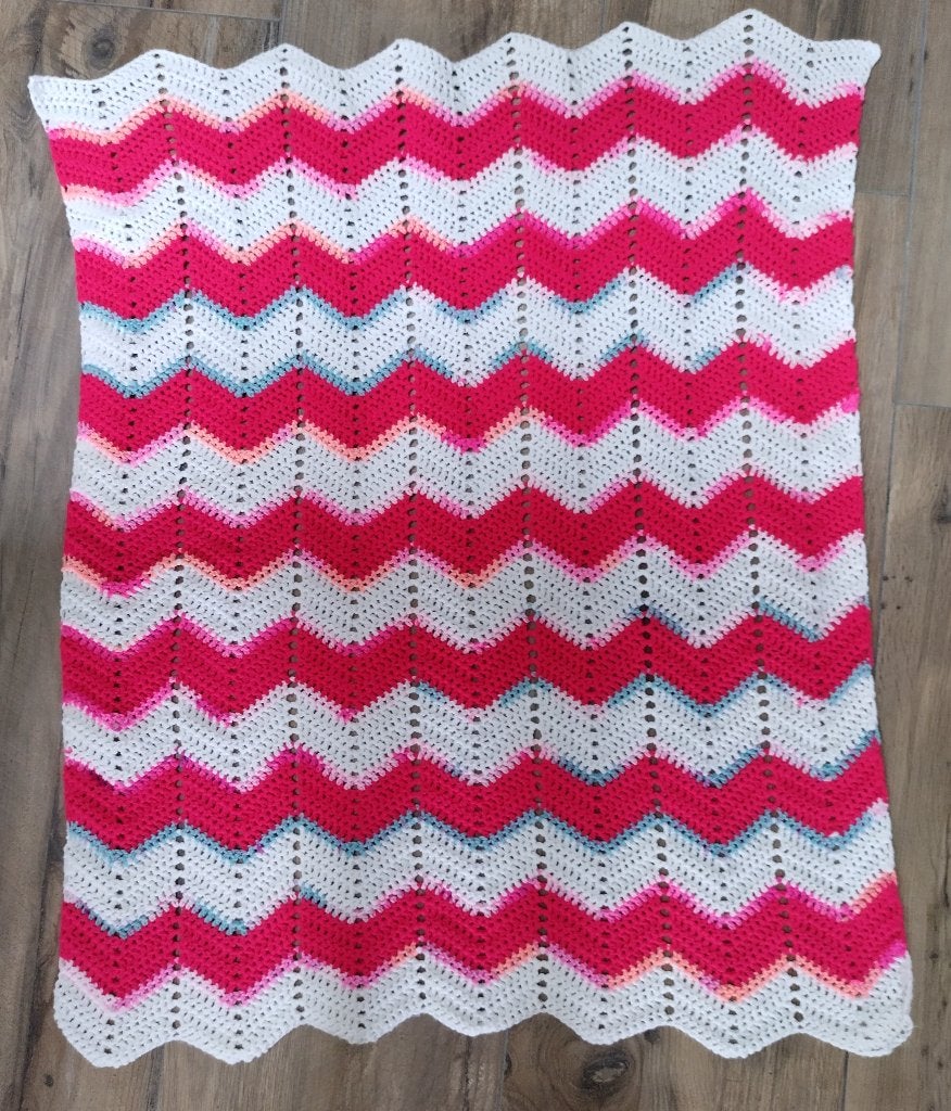 Babydeken/omslagdoek 'Judith', NIEUW!, Nieuw, Handgemaakt, Roze, Deken