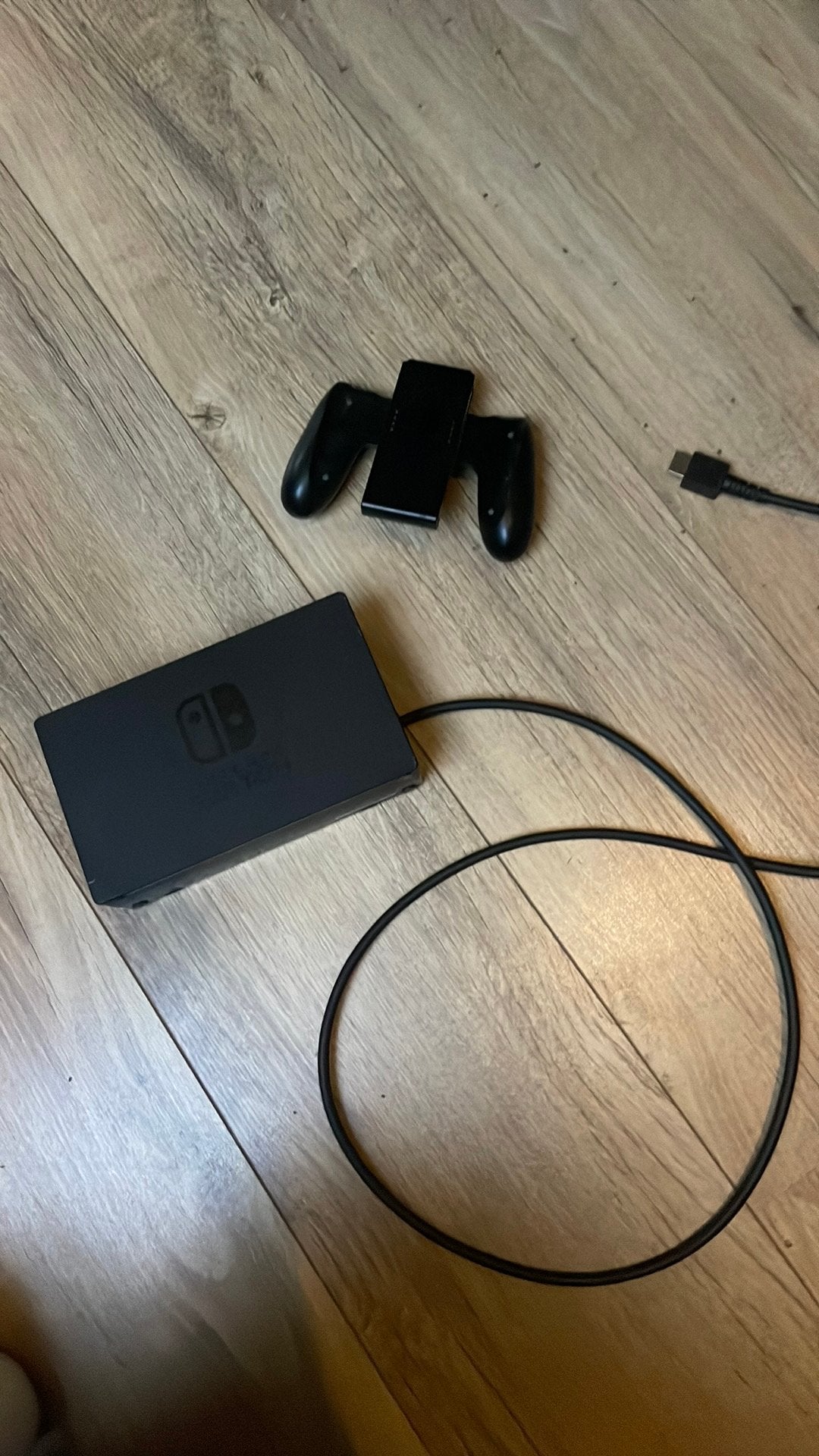 Nintende controller en houder, Ophalen of Verzenden, Zo goed als nieuw, Met 1 controller, Switch Original