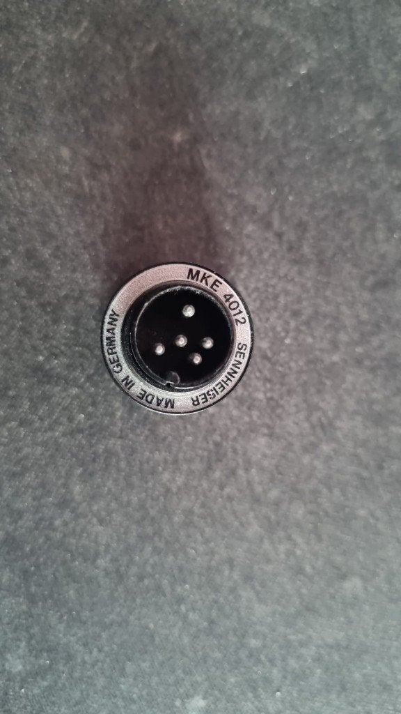 Vintage Sennheiser MKE 4012, Ophalen of Verzenden, Gebruikt, Overige typen