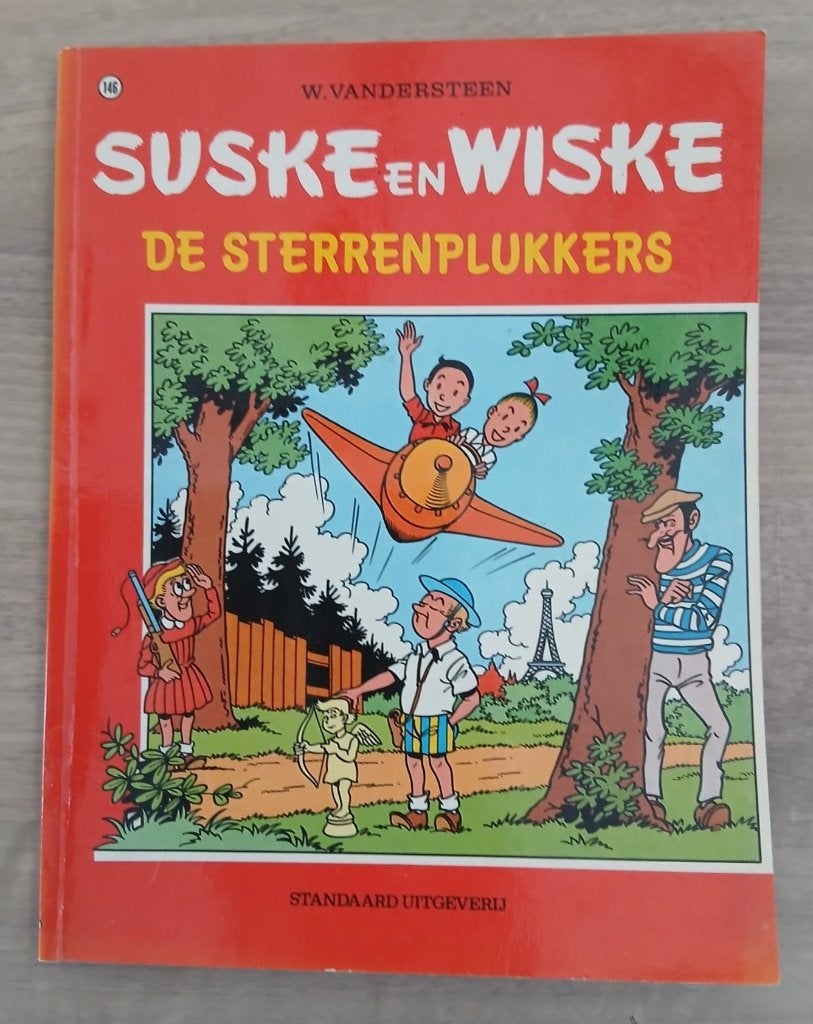Suske en Wiske. De sterrenplukkers 1974., Boeken, Stripboeken, Gelezen, Willy Vandersteen, Eén stripboek, Ophalen of Verzenden