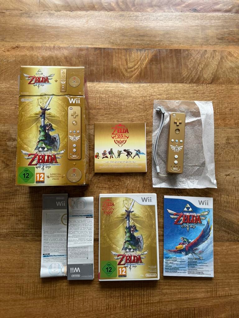 Zelda Limited Edition Pack!, Ophalen of Verzenden, Zo goed als nieuw, Wii, Overige controllers