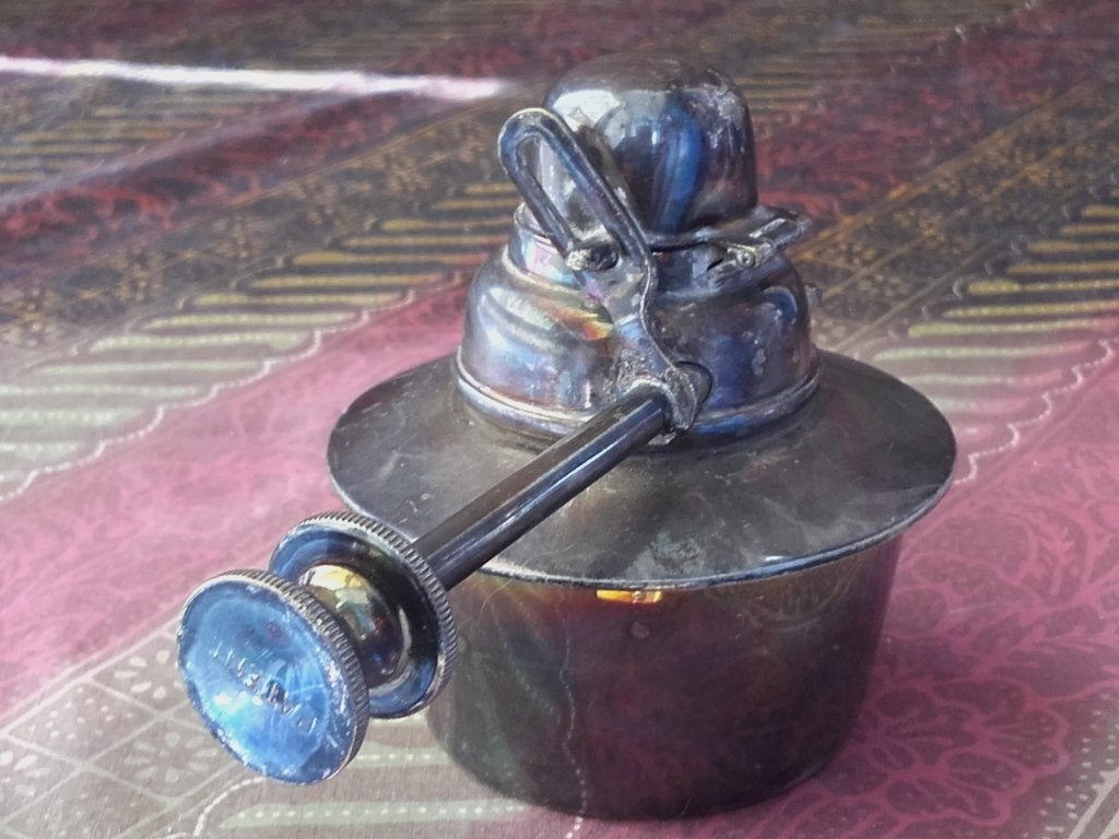 Mooie antieke koperen brander uit Engeland., Antiek en Kunst, Antiek | Koper en Brons, Ophalen of Verzenden, Koper