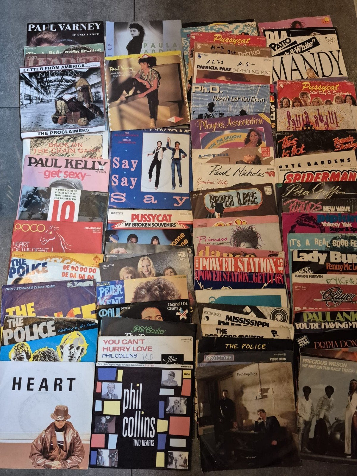 Foto 6 van Grote collectie 1245 stuks 7 inch vinyl singles- pop, rock..