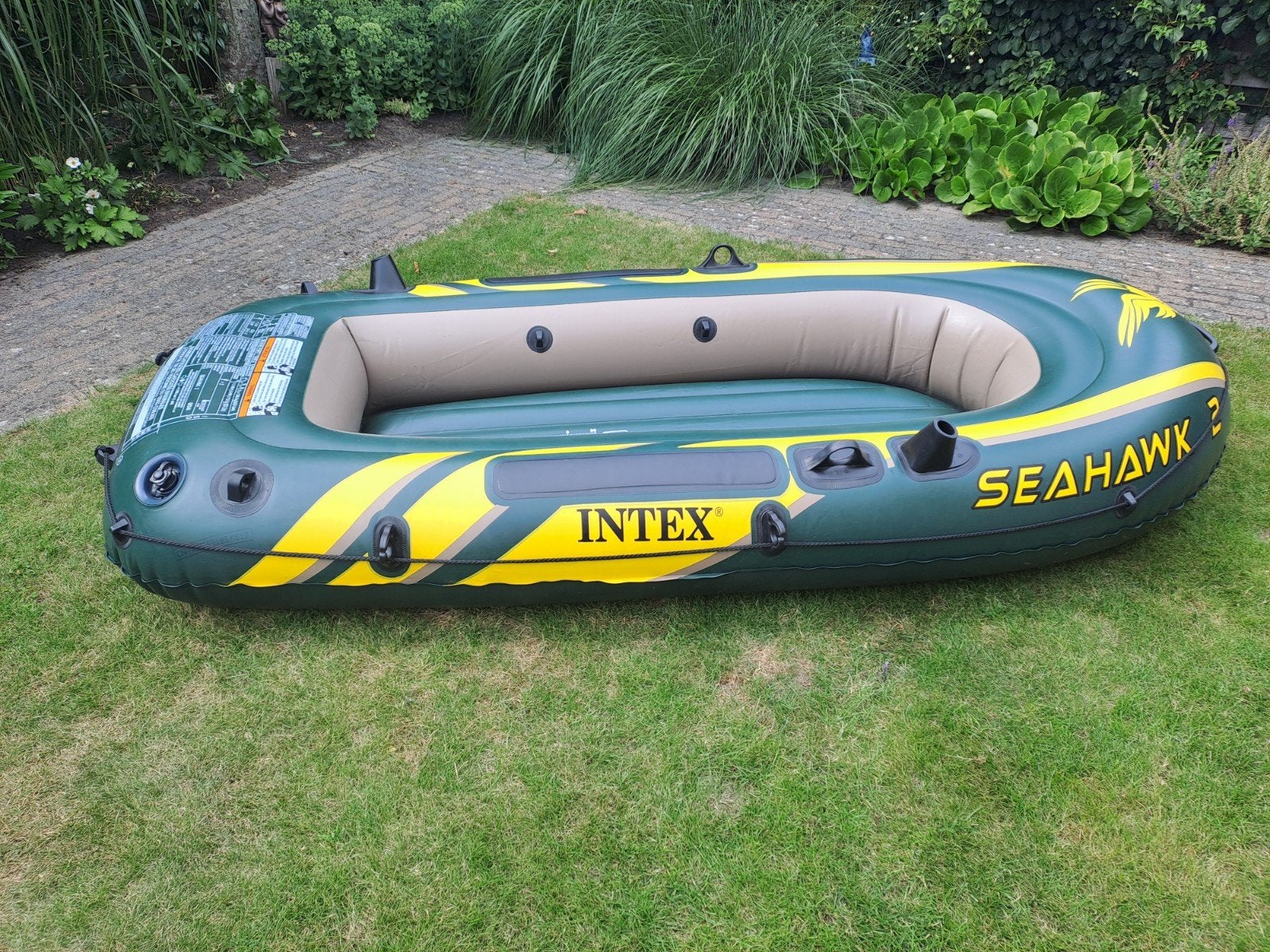 rubber boot voor kinderen, Intex. 2 persoons, Ophalen of Verzenden, Zo goed als nieuw, Overige typen, Motorboot